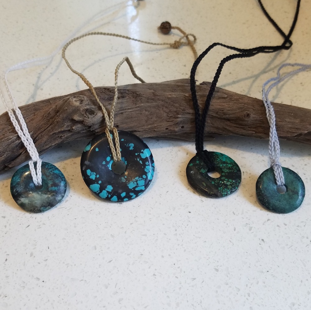 87RWD || Turquoise Ring necklace